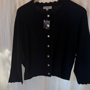 North Style Women's Classic Black Shrug